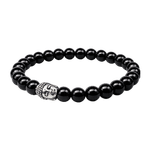Black Obsidian Buddha